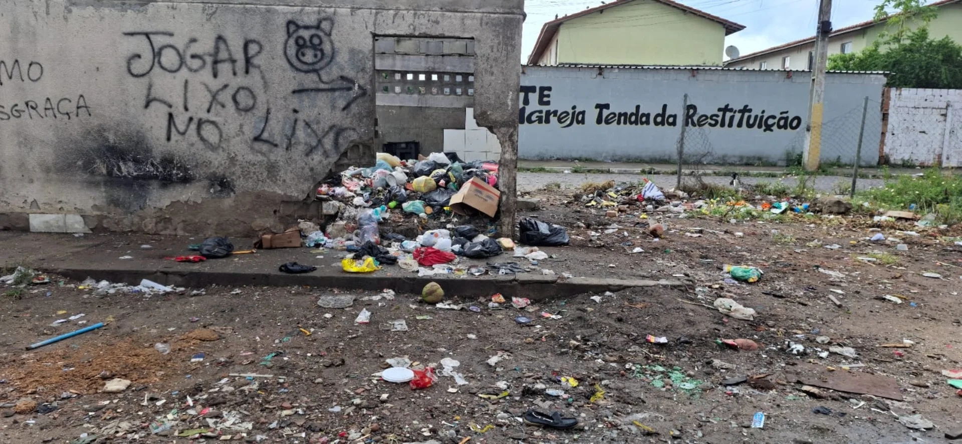 Casa do Lixo - Residencial Parque da Cidade - Feira VLL