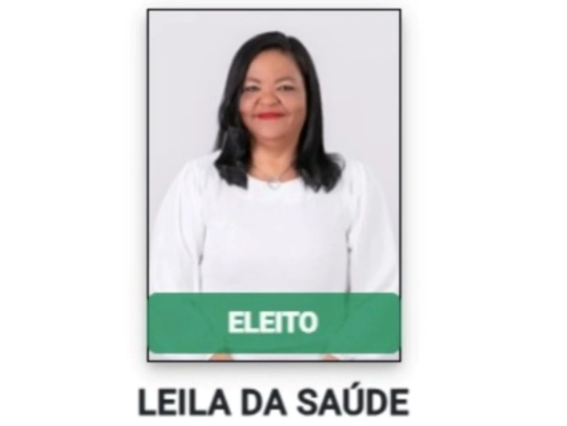 Ministro revoga registro de candidatura de Leila da Saúde como vice-prefeita