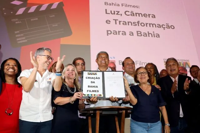 Sancionada lei que cria a Bahia Filmes, primeira empresa estadual de audiovisual do Brasil