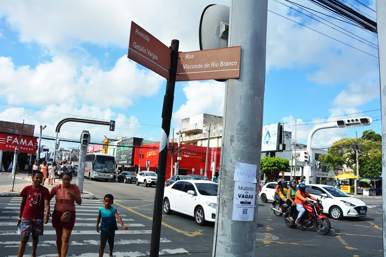 ruas placas centro de feira