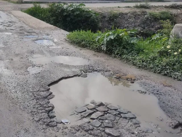 buracos em rua