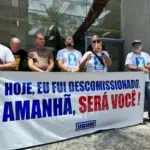 Sindicato dos Bancários protesta contra retirada de caixas presenciais no Banco do Brasil