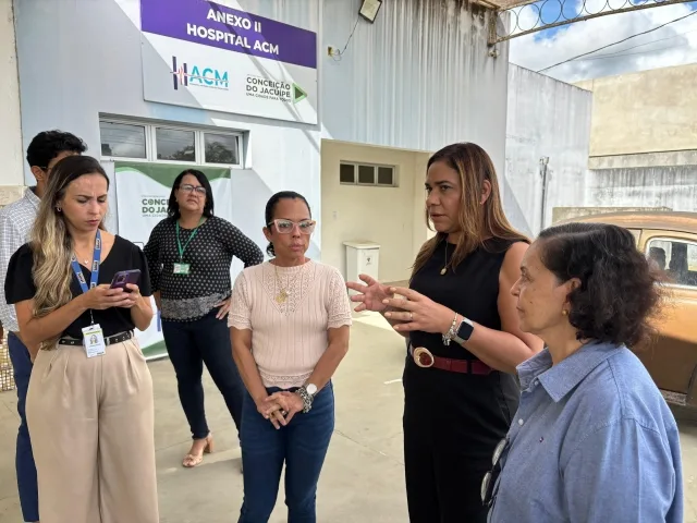 Visita ao Hospital Minicipal de Conceição do Jacuípe