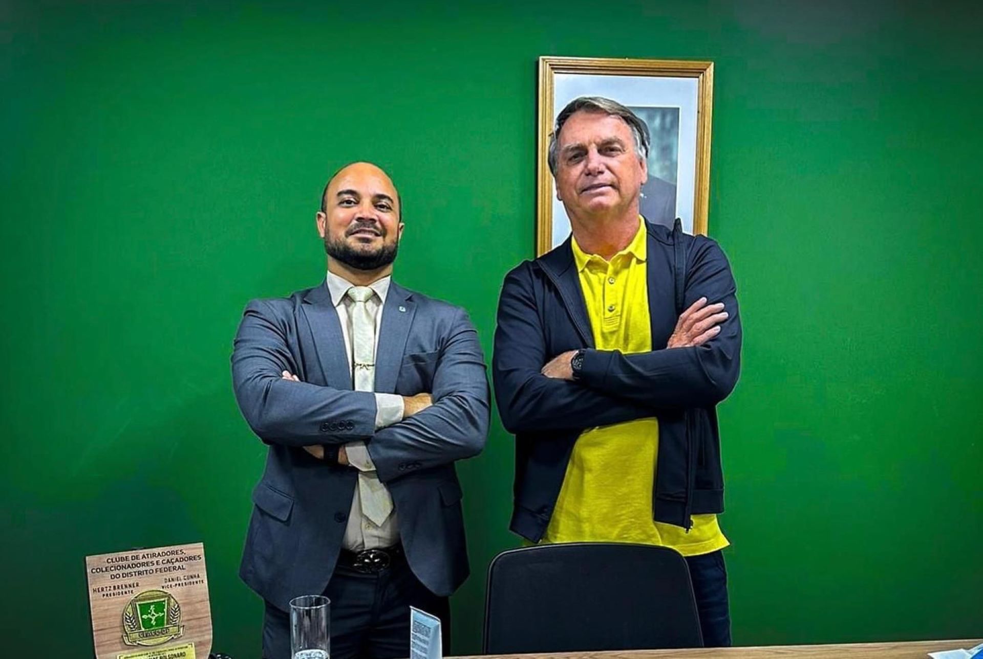 bolsonaro e capitão alden