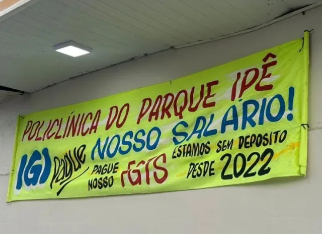 Funcionários da Policlínica do Parque Ipê