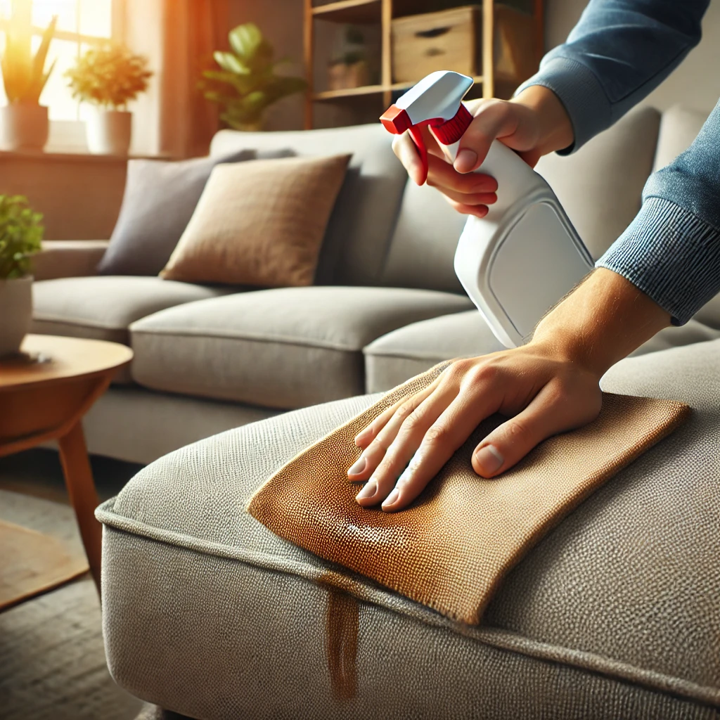 Como limpar sofá de tecido e tirar manchas sem esforço