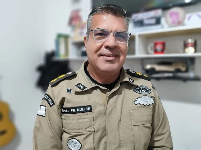 subcomandante do CPRL, tenente coronel Muller