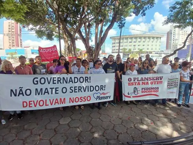 manifestação planserv