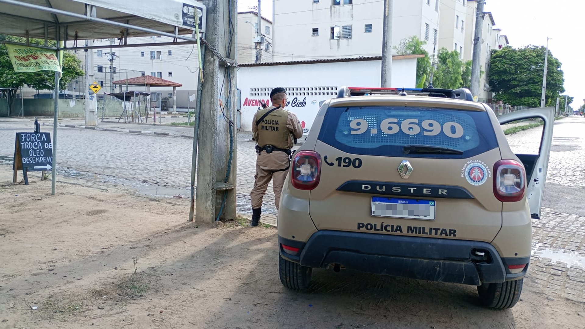 Policiamento em Feira de Santana