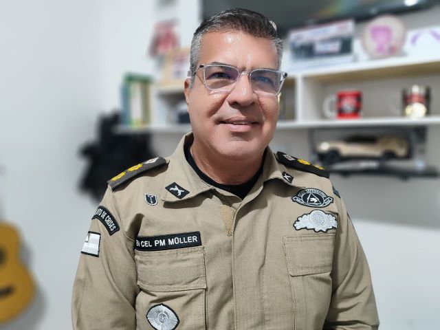 subcomandante do CPRL, tenente coronel Muller