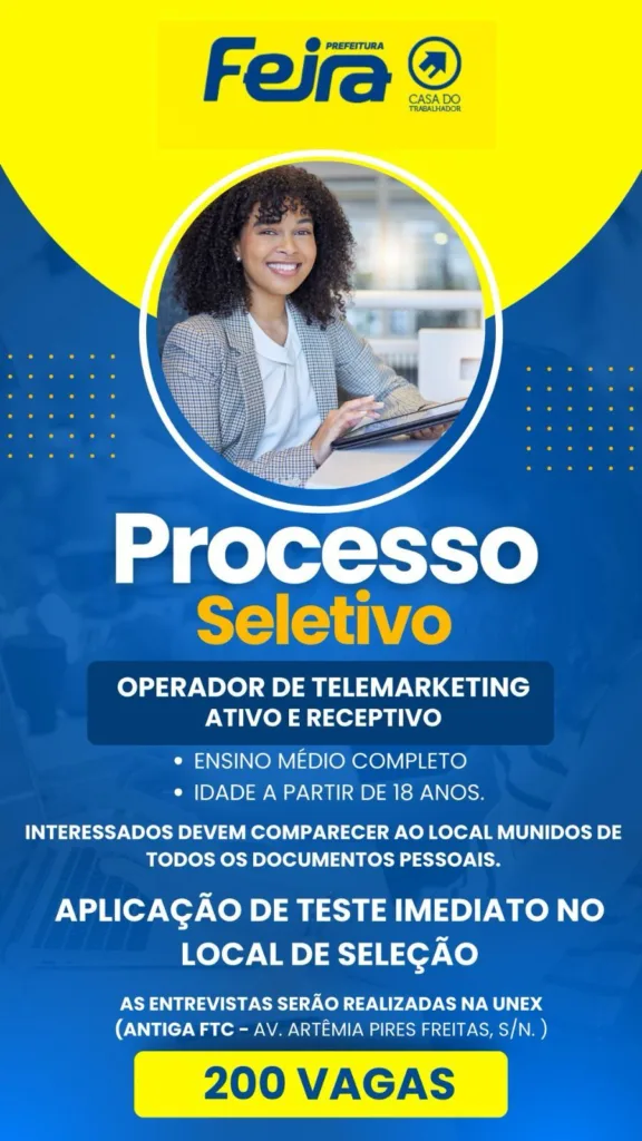 vagas de emprego