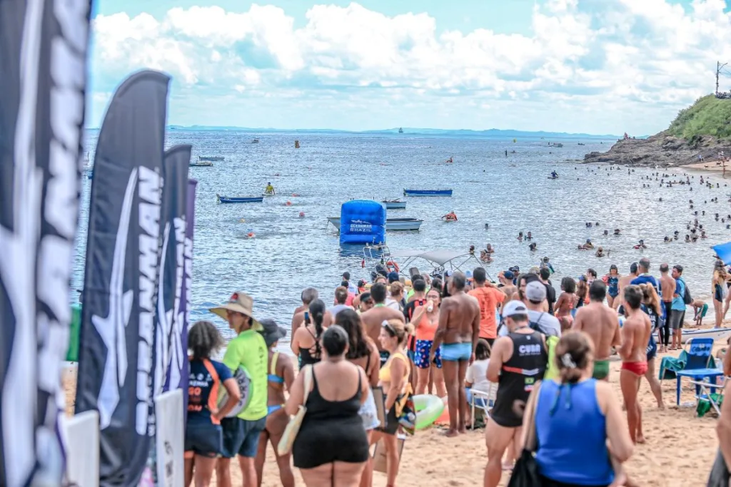 Oceanman em Salvador - natação em águas abertas