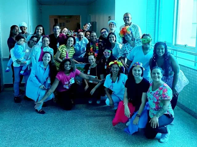 Hospital Estadual da Criança realiza Bloquinho de Carnaval para pacientes