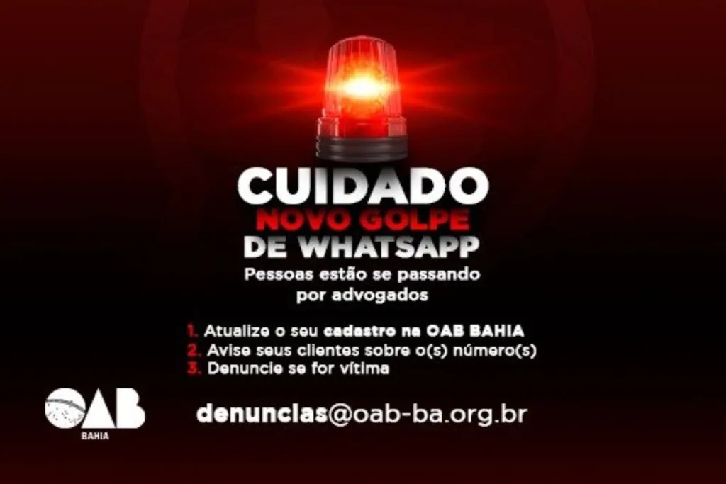 Golpe do falso Advogado
