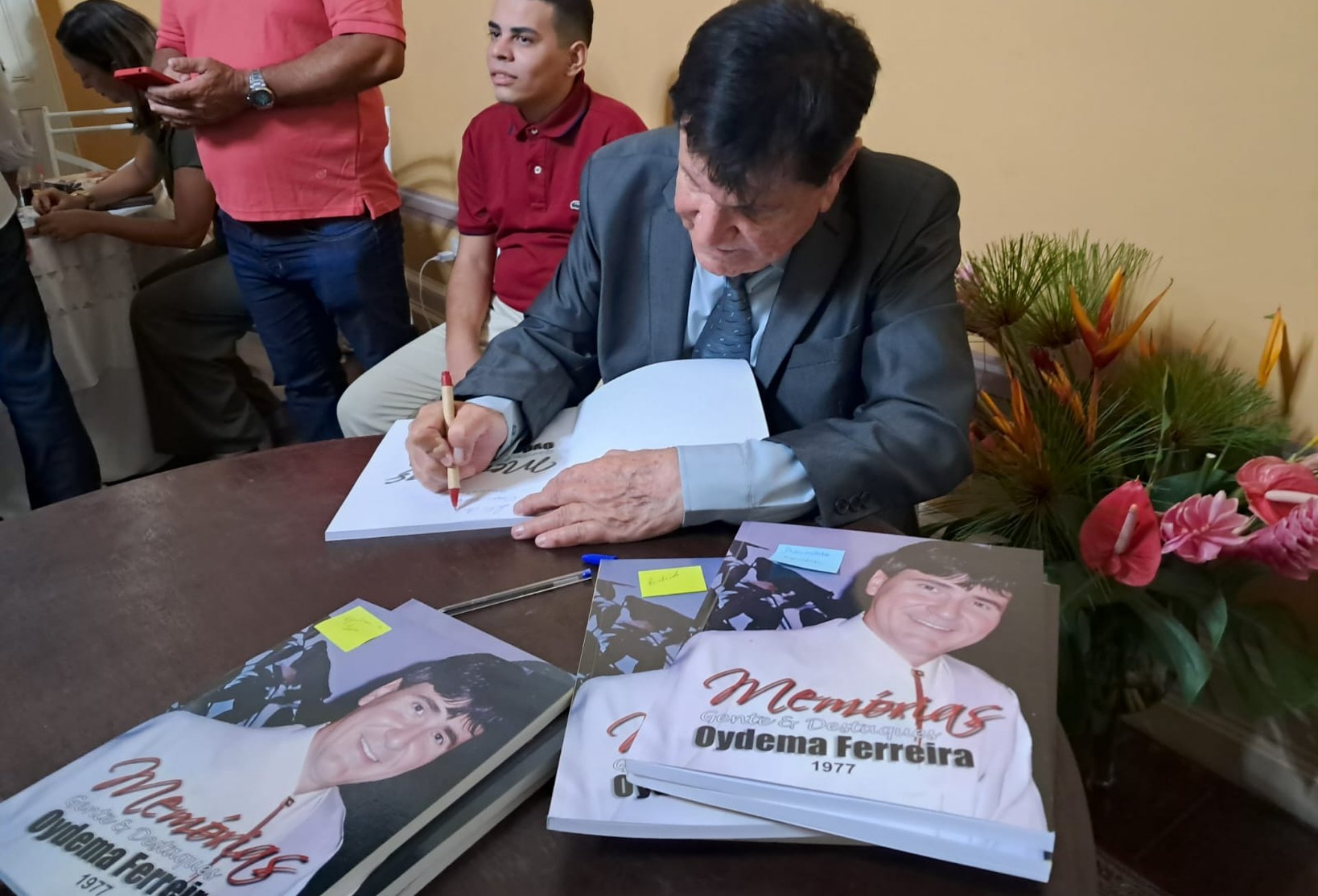 Oydema Ferreira - lançamento de livro