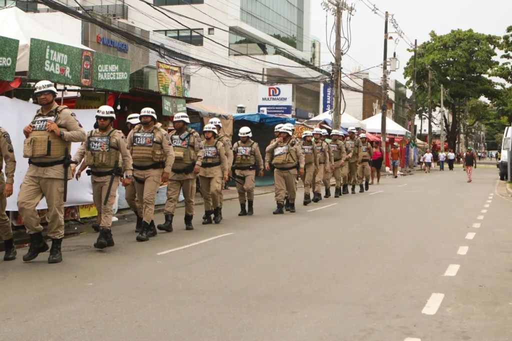 Polícia Militar no Carnaval de Salvador