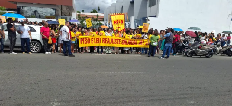 paralização manifestação APLB