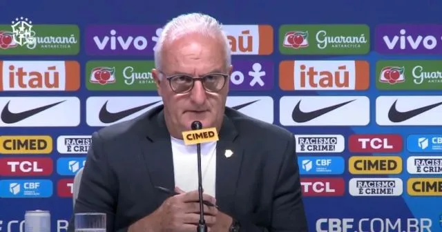 Dorival Jr., técnico da Seleção Brasileira | Foto: Reprodução / CBF TV 