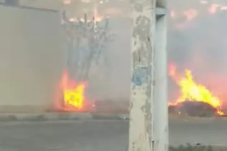 Incêndio em Livramento de Nossa Senhora