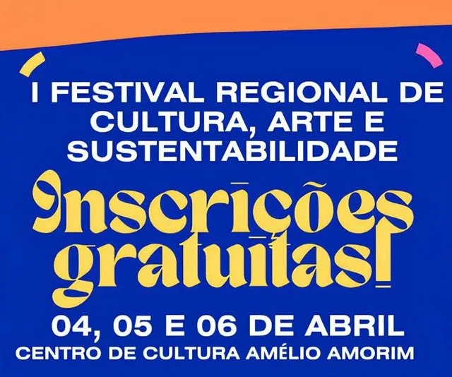 Festival Regional de cultura, arte e sustentabilidade: novos talentos