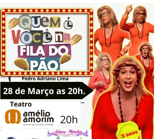 peça quem é você na fila do pão