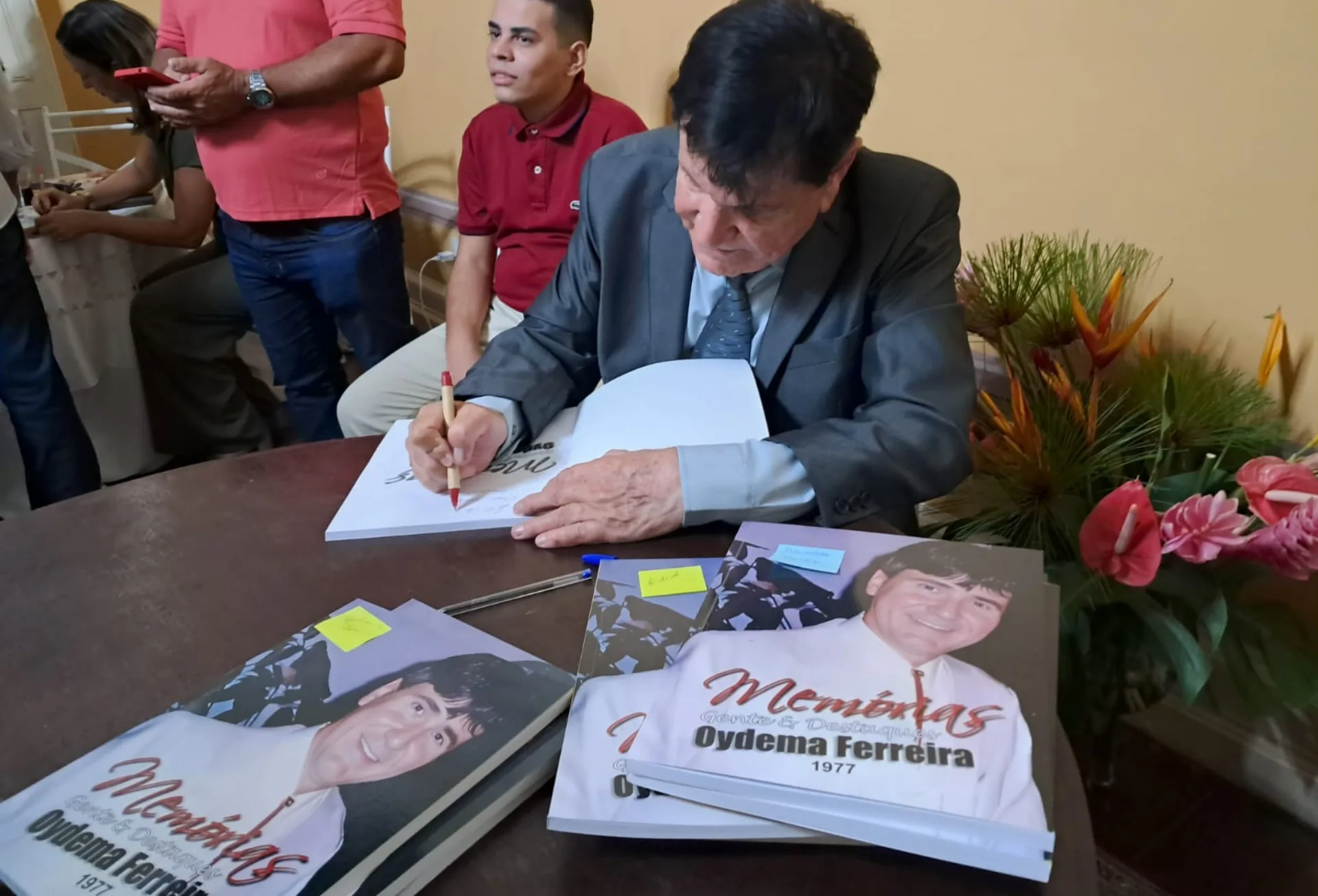 Oydema Ferreira - lançamento de livro