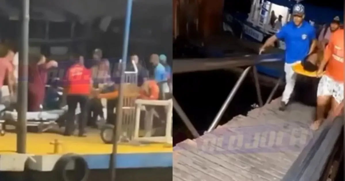 Acidente em Morro de São Paulo Acidente em Morro de São Paulo