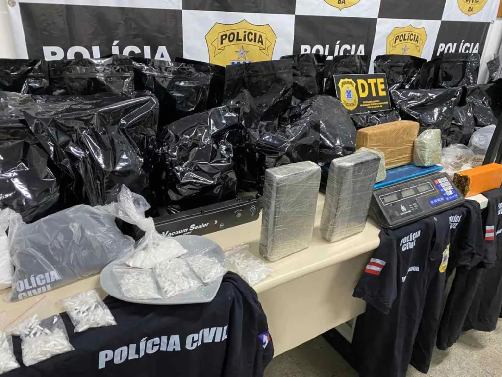 Apreensão de Drogas