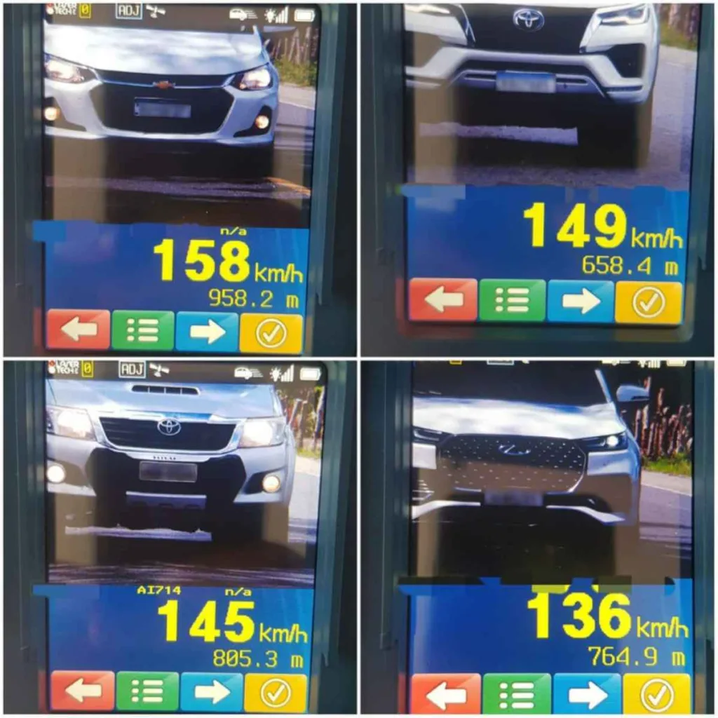 excesso de velocidade