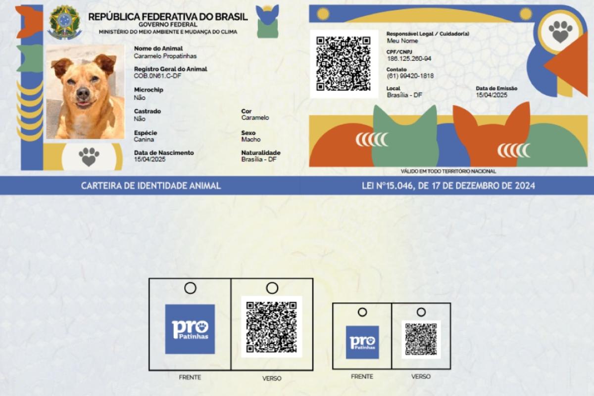 RG para cães e gatos