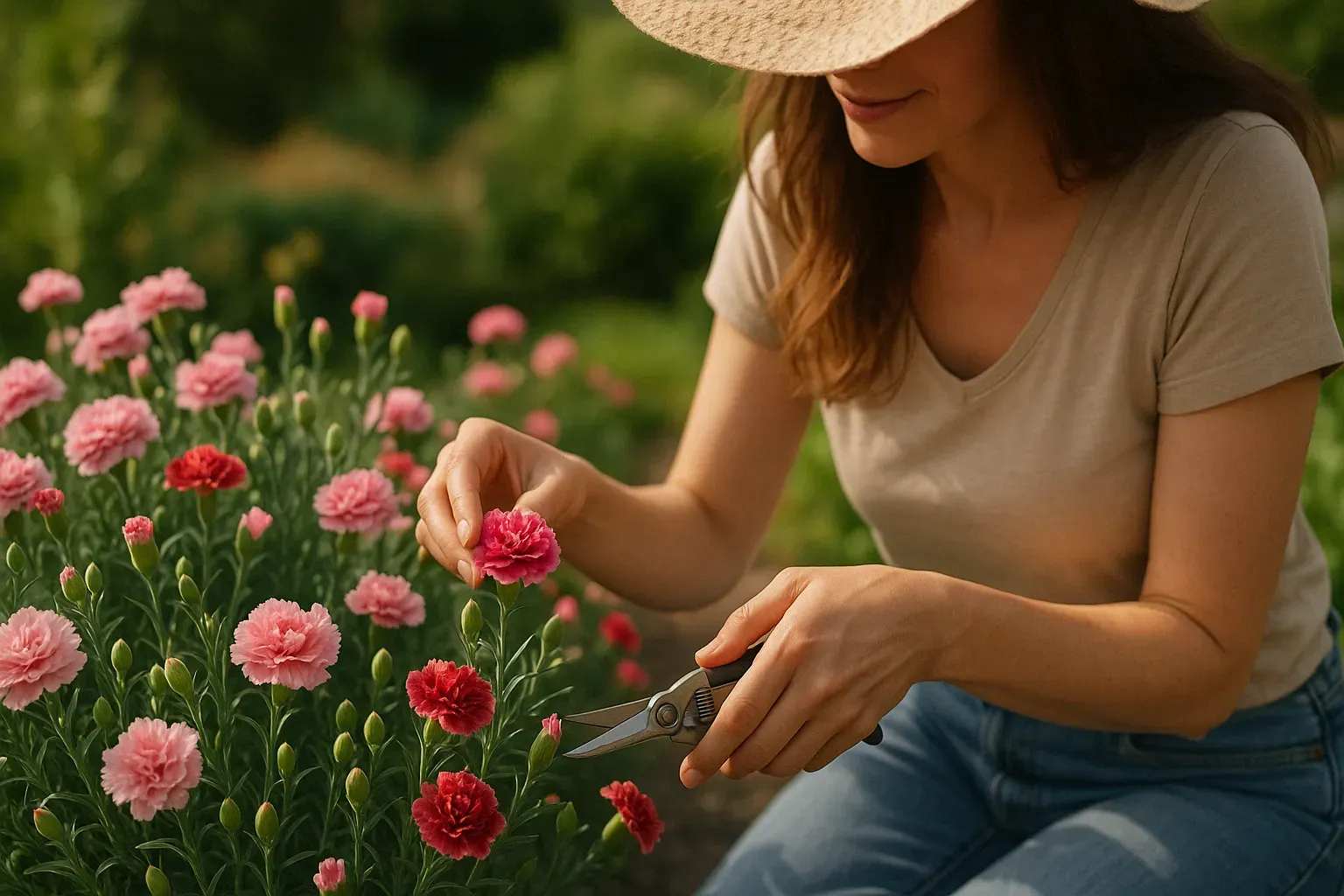4 formas de manter cravos saudáveis e cheios de flores por mais tempo