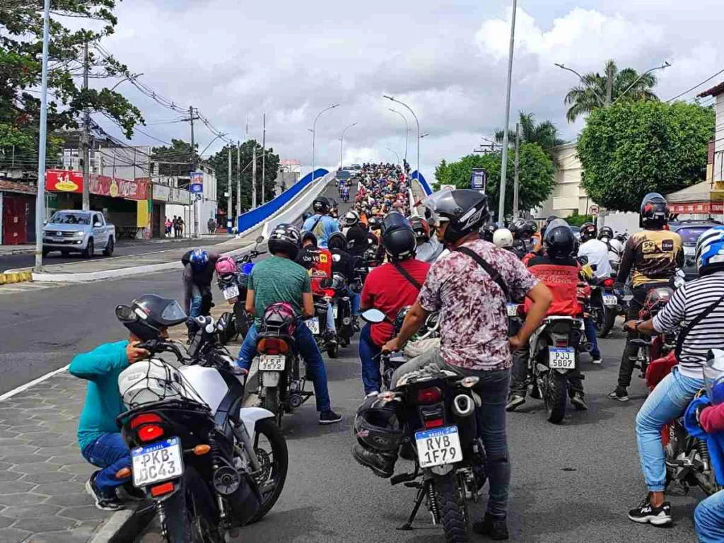 Manifestação dos Motociclistas
