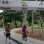 José Ronaldo visita parque da cidade
