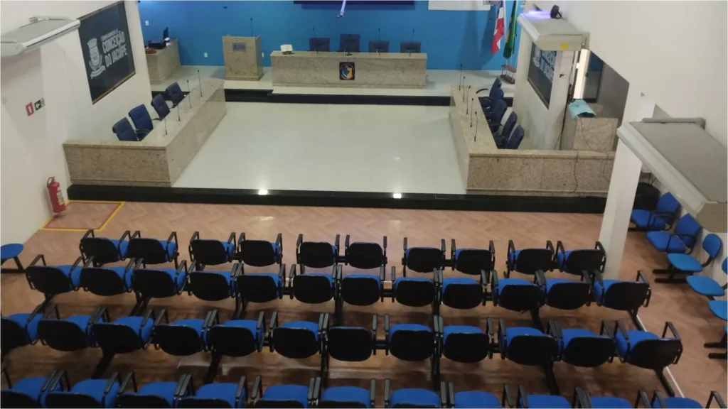 Plenário da Câmara de Vereadores de Conceição do Jacuípe