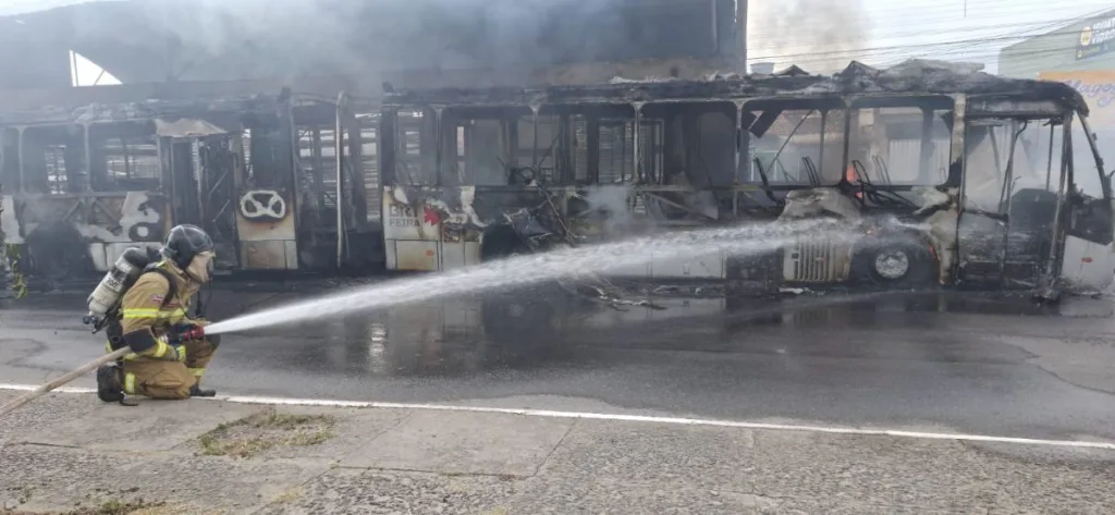 Incêndio em Ônibus
