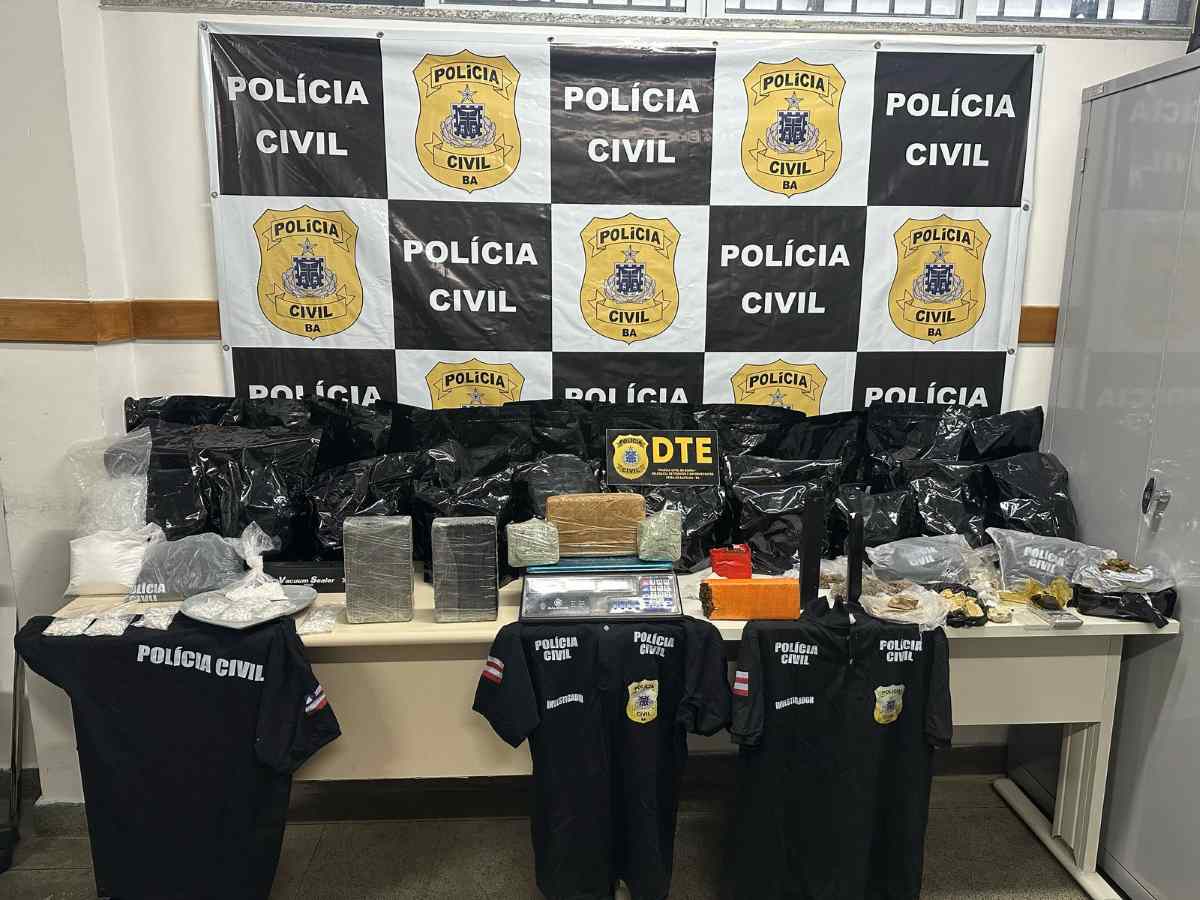Apreensão de Drogas