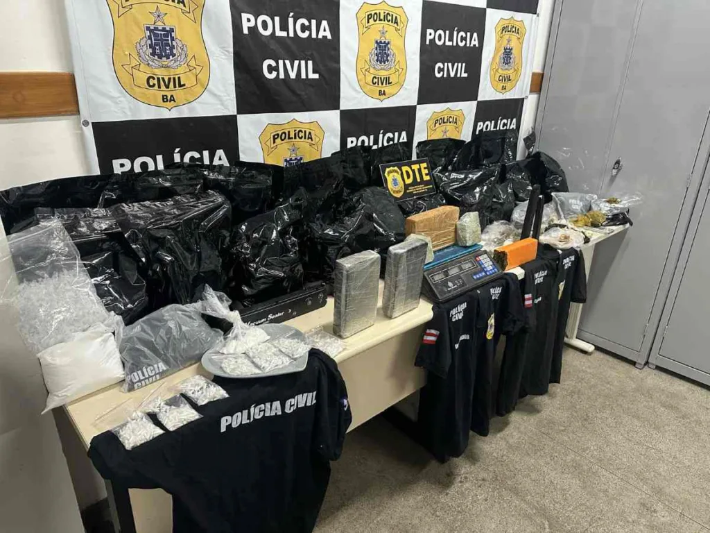 Apreensão de Drogas
