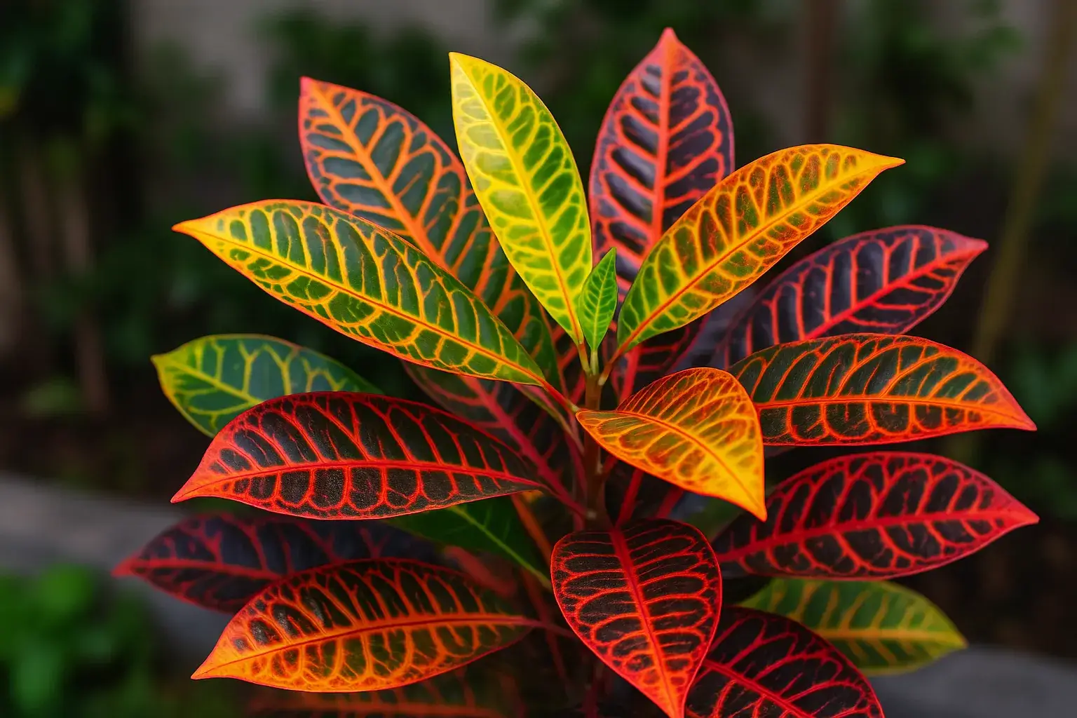 Como fazer seu cróton crescer com cores vivas e intensas