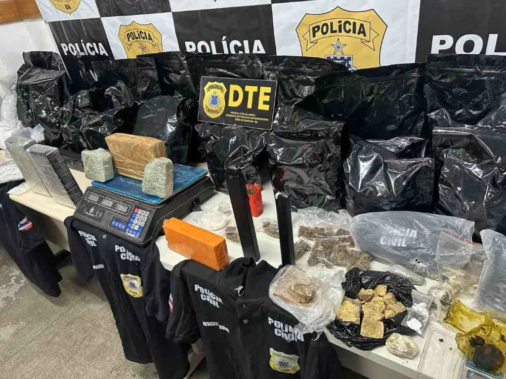 Apreensão de Drogas