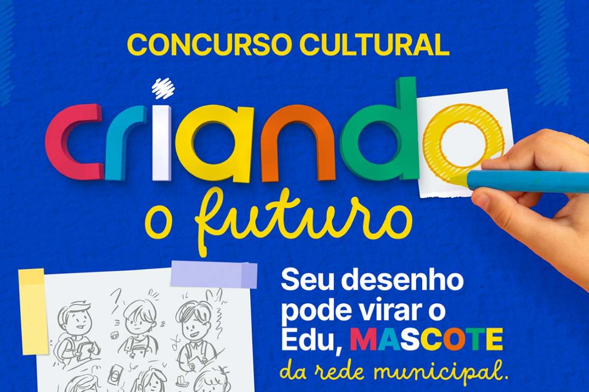 Secretaria de Educação lança concurso de desenho para estudantes da Educação Municipal