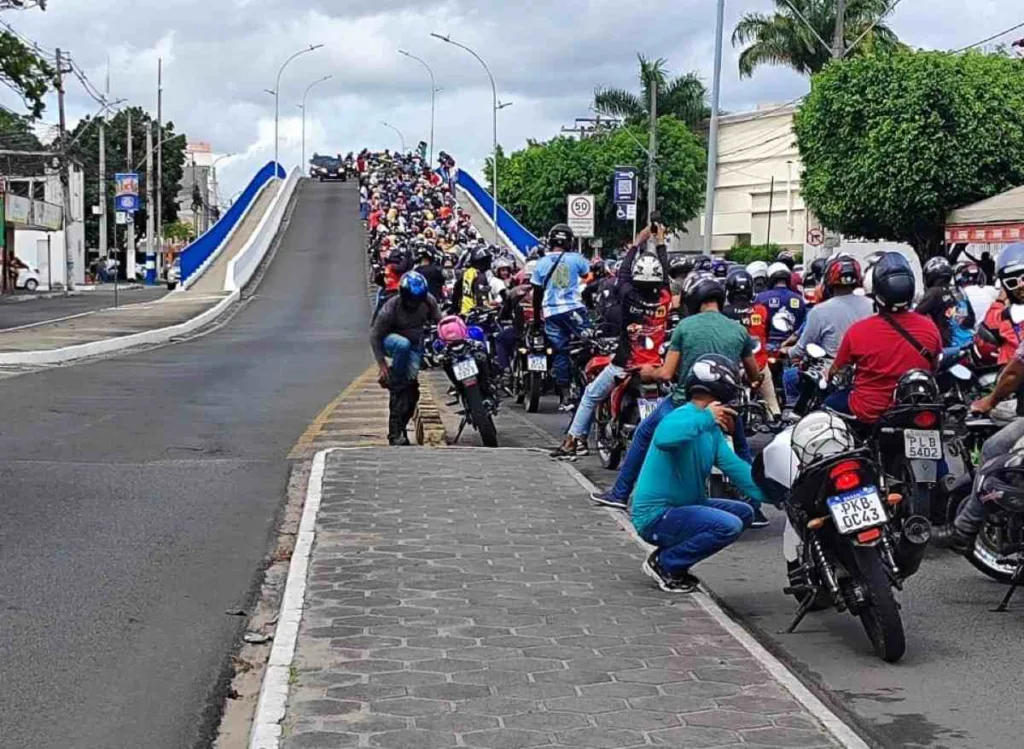 Manifestação dos Motociclistas