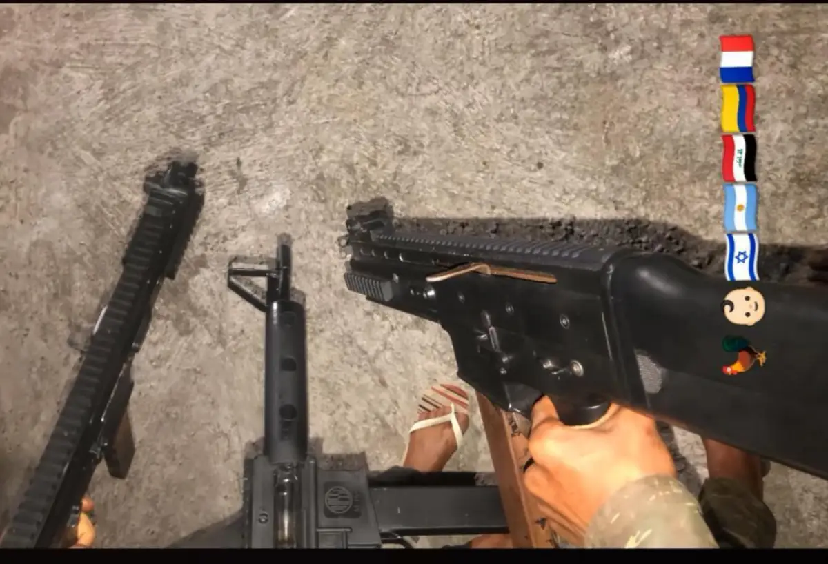 líderes de facção que ostentavam armas nas redes sociais