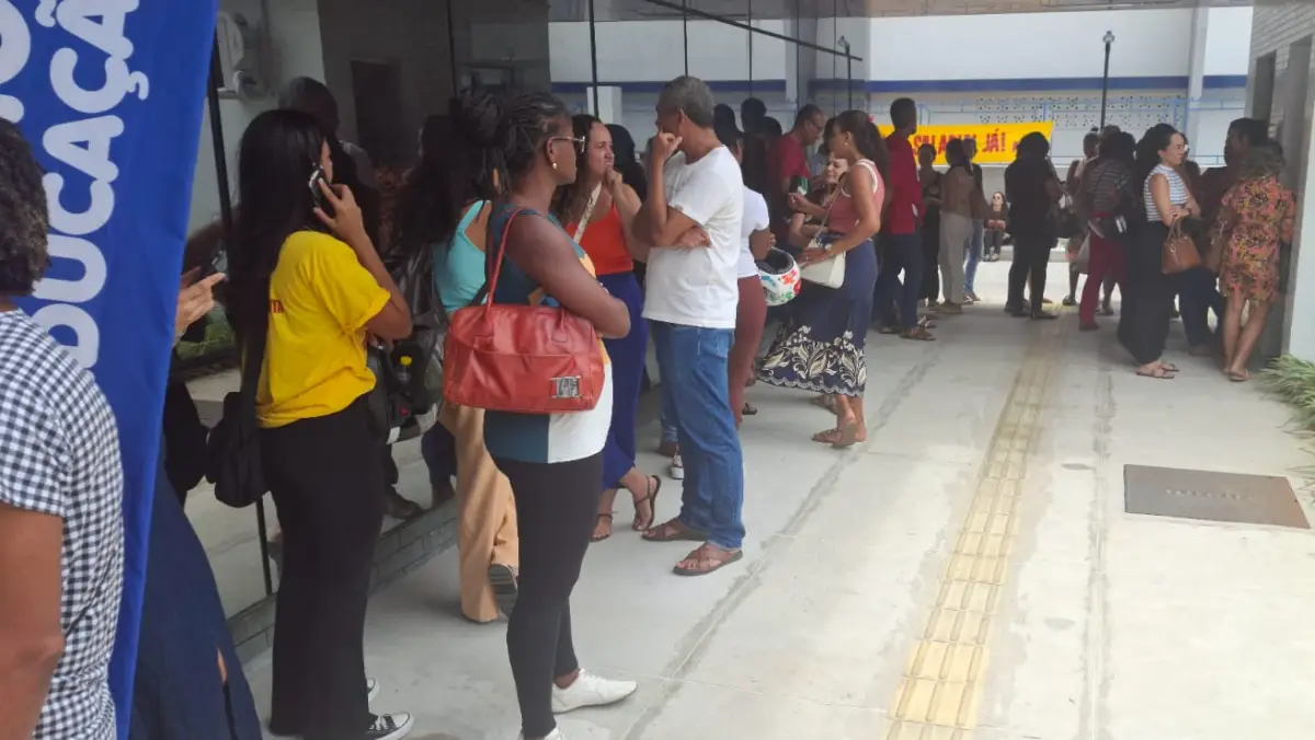 Paralisação de professores na Seduc
