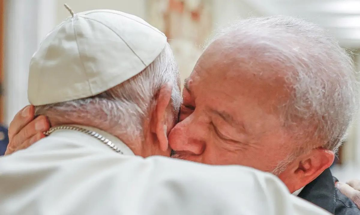 Lula e Papa Francisco