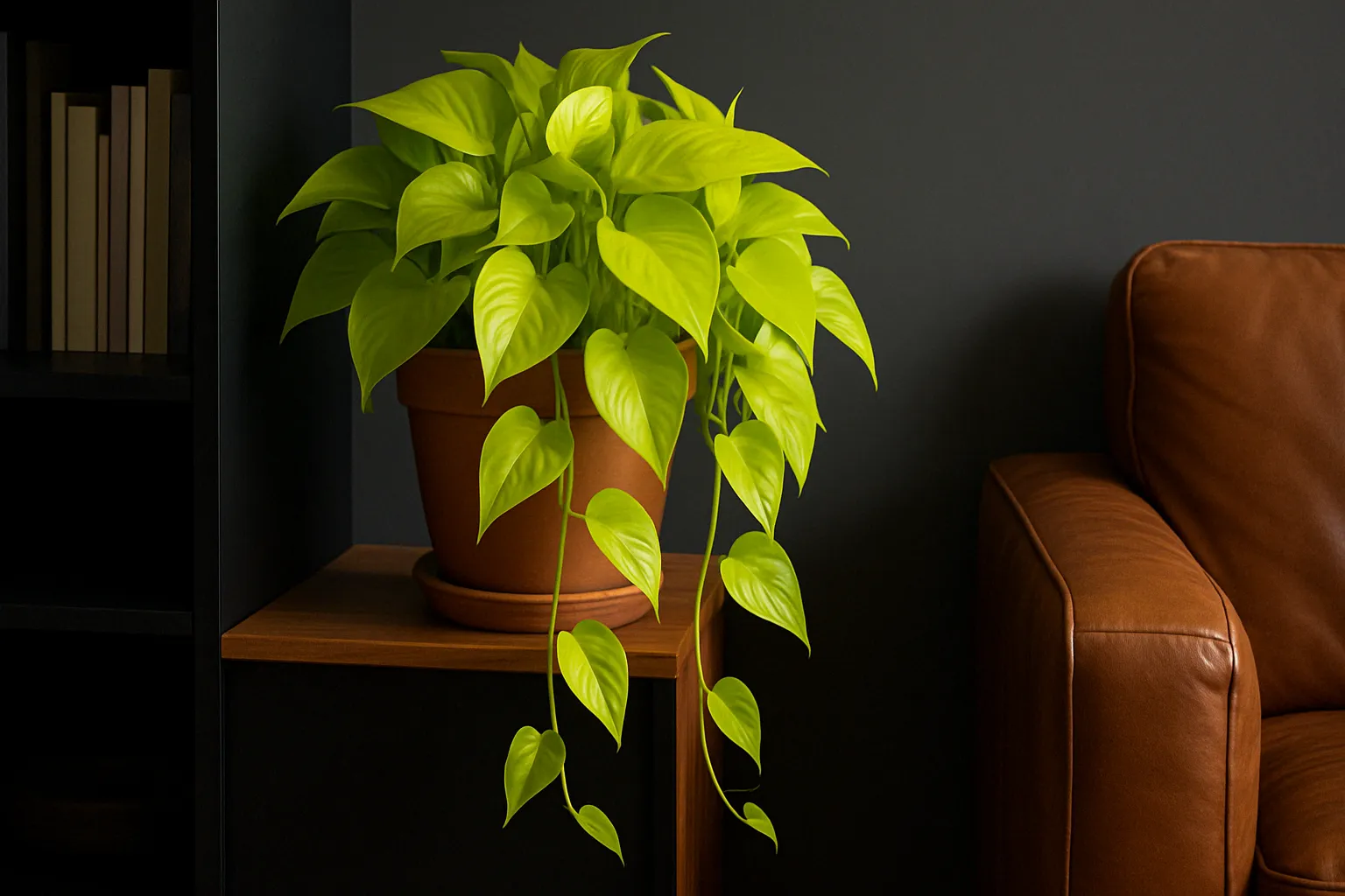 3 truques para usar a jiboia neon na decoração e surpreender com estilo