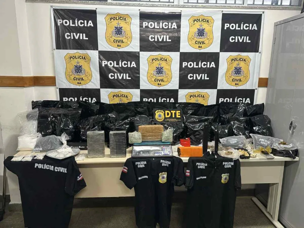 Apreensão de Drogas