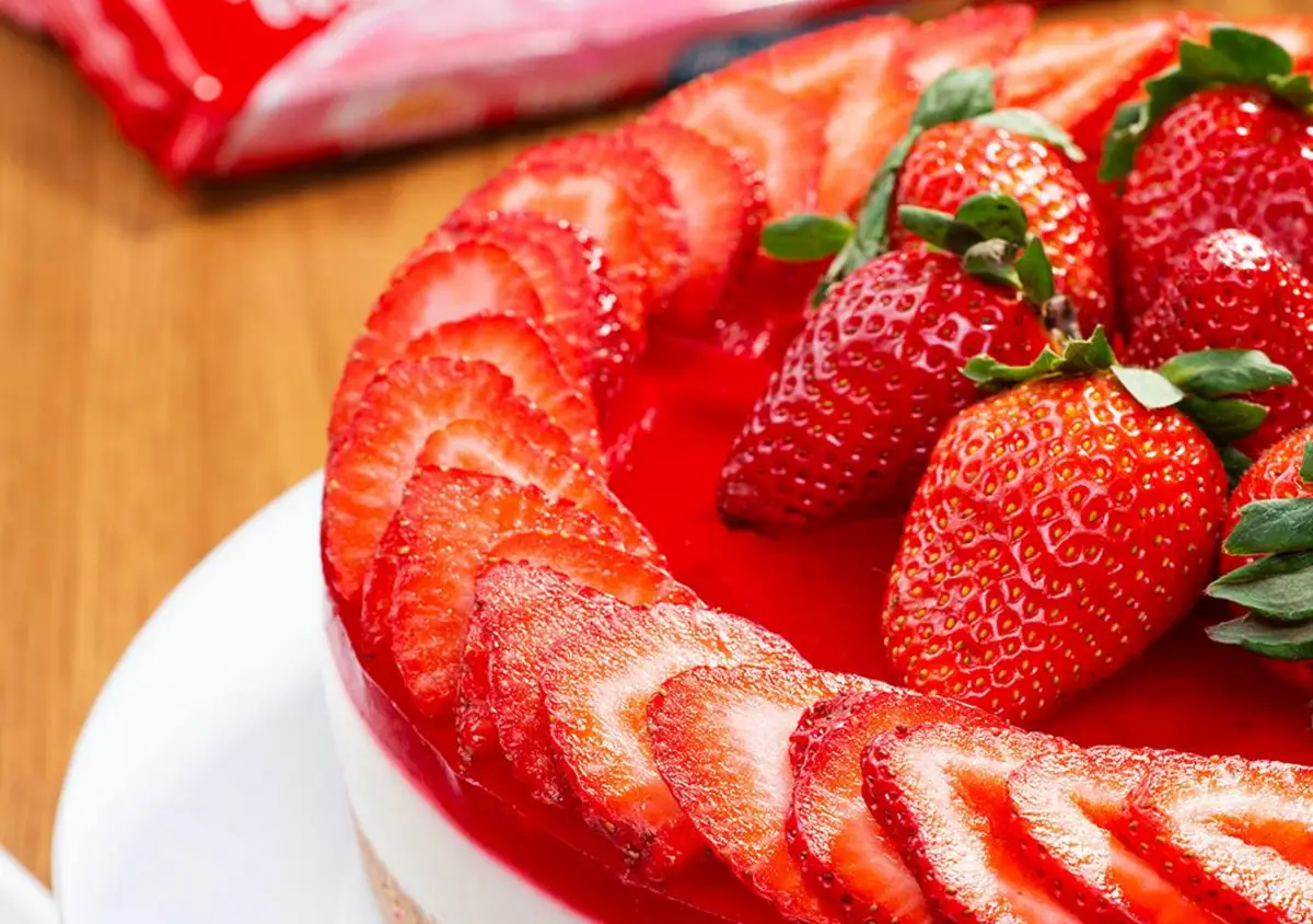 Cheesecake-de-Morango