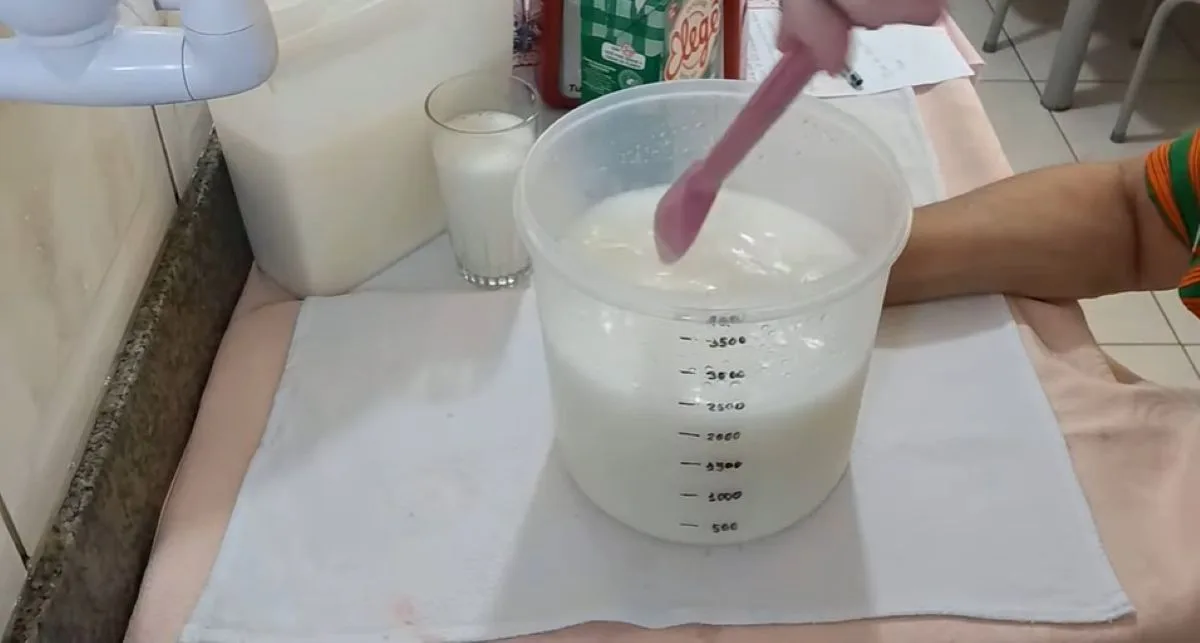 Leite condensado diluído vira leite Leite condensado diluído vira leite