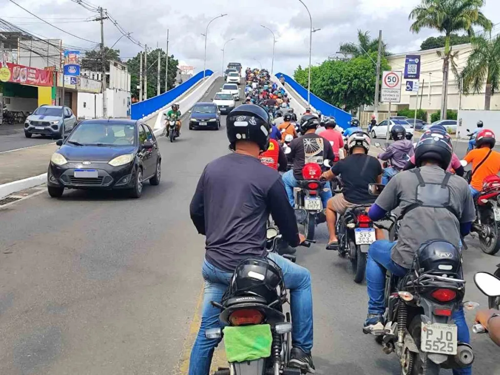 Manifestação dos Motociclistas