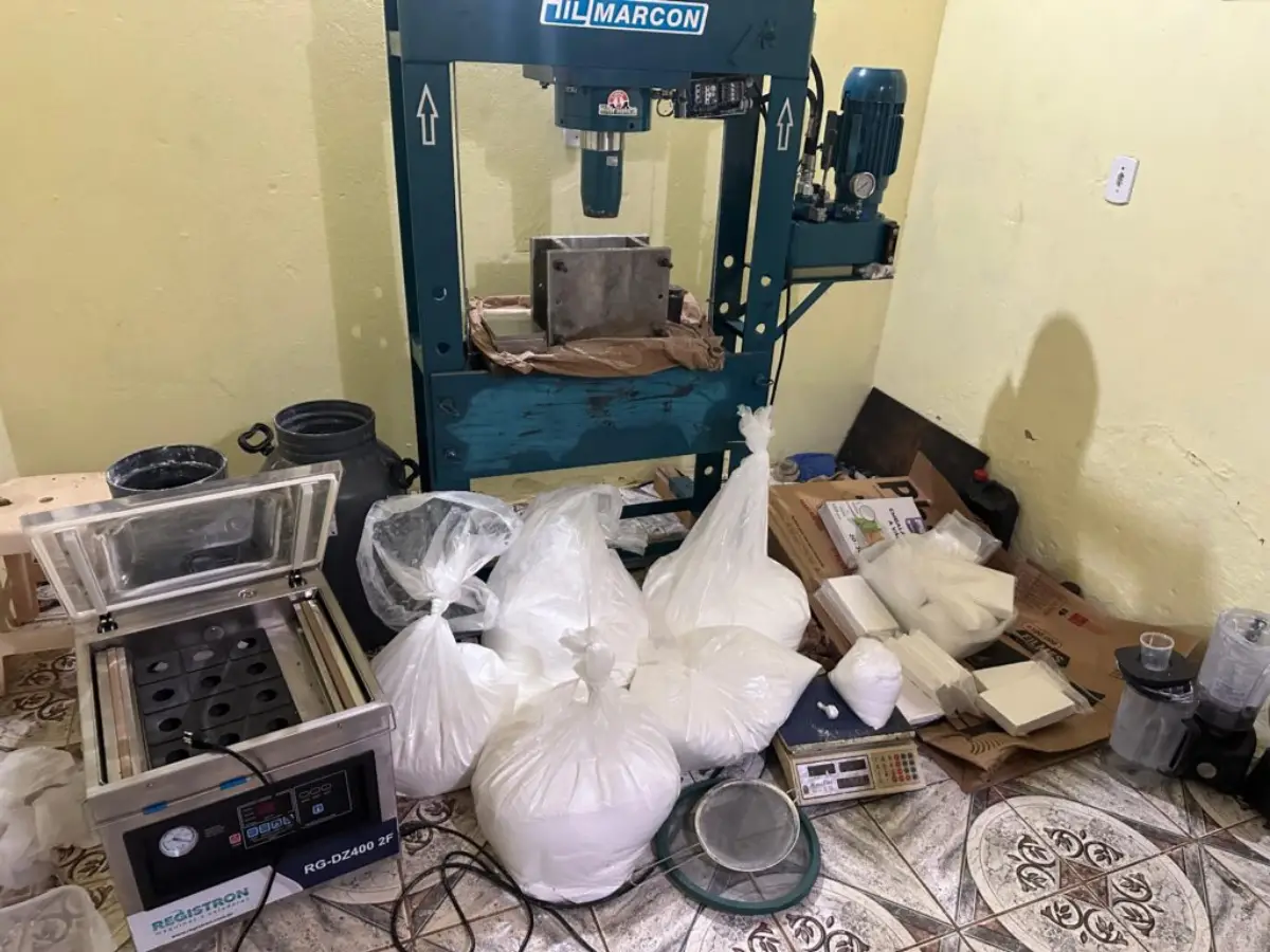 Laboratório de drogas em Camaçari